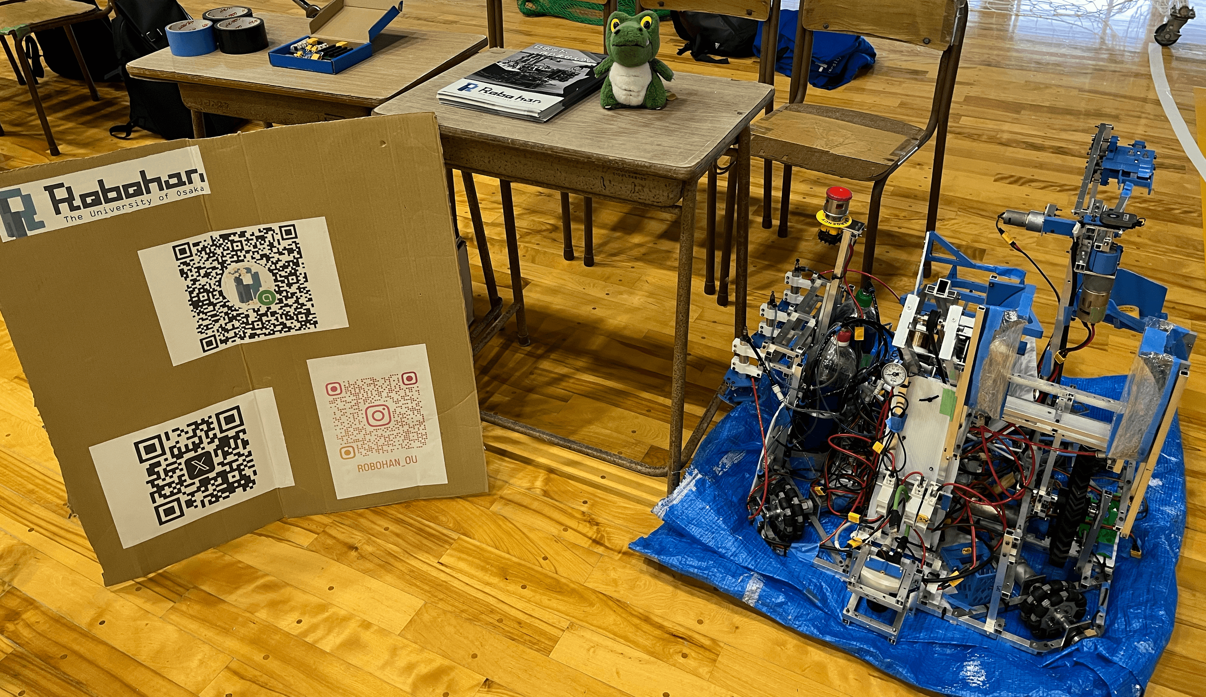 Robohanのブース